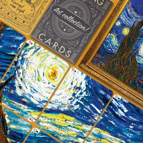 Карты игральные «Playing cards. Art collection. Ван Гог», 54 шт., 18+
