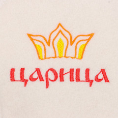 Набор банный портфель 5 предметов "Царица" светлый