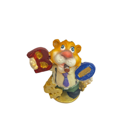 Фигурка "Тигр BOSS", полистоун, 11*7*7