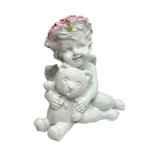 Фигурка "Ангел с мишкой"