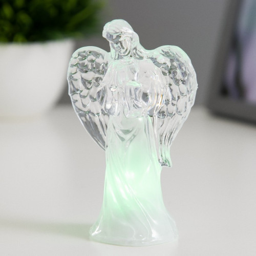 Ночник "Ферувим" LED 1Вт RGB 3х AG10 прозрачный 4х6,5х10см RISALUX