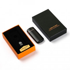 Зажигалка электронная, спираль, USB, 3.2 х 7.5 см, "Волк"