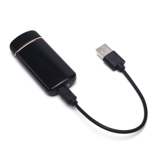 Зажигалка электронная, спираль, USB, 3.2 х 7.5 см, "Волк"