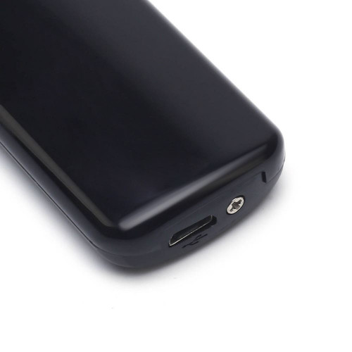 Зажигалка электронная, спираль, USB, 3.2 х 7.5 см, "Волк"