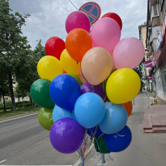 Набор шаров с гелием № 642 - в потолок 35 шт ( аэродизайн )