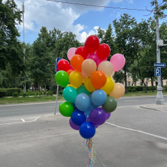 Набор шаров с гелием № 643 - в потолок 50 шт ( аэродизайн )