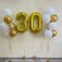 Набор шаров с гелием № 656 - с цифрами 30