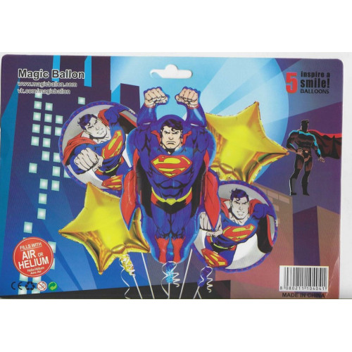 Набор фольгированных шаров "Superman"