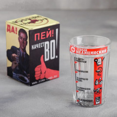 Стакан граненый "Медицинский", 250 мл