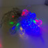 Гирлянда «Нить» 10 м, насадка "Шарики", 40 LED, свечение мульти (RG/RB), мигание, 220 В
