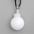НИТЬ DCR. 5 м, с насад. “Шарики Белые”, IP20, Н.Т. LED-30-220V, 8 режимов, БЕЛЫЙ     