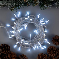 НИТЬ DCR. 10 м, “Игла”, IP20, Н.С. LED-100-220V, 8 режимов, БЕЛЫЙ