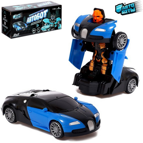 Робот-игрушка «Автобот», L- 16 см, синий