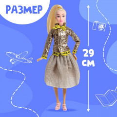 Кукла-модель шарнирная «Элис в Нью-Йорке» с аксессуарами, серия Вокруг света