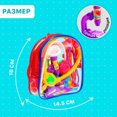Набор доктора "Маленькая медсестра-4", 13 предметов , микс