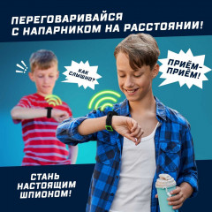 Набор раций "Шпионы", в виде часов, дальность до 450 метров, без шума