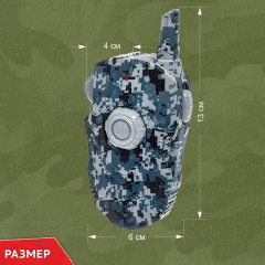 Набор раций "Отряд Альфа", без шума, дистанция до 400 метров, работает от батареек