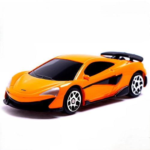 Машина металлическая McLaren 600LT, 1:64, цвет оранжевый