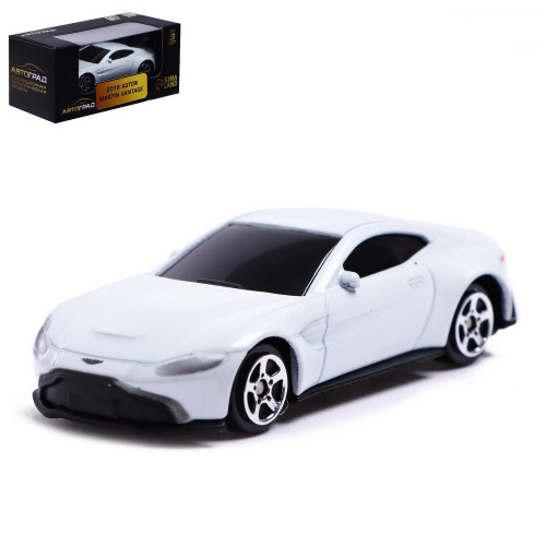 Машина металлическая ASTON MARTIN VANTAGE, 1:64, цвет белый