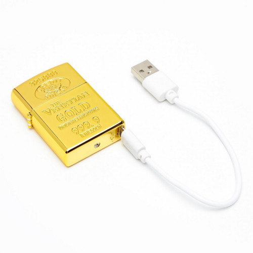 Зажигалка электронная usb, дуговая, 6.5 х 2.5 х 12 см